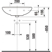 Izlietne JIKA LIRA PLUS-65