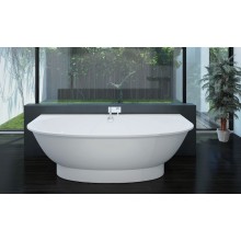 Vanna Vispool Gemma 2 Bath with Syphon White 195x101